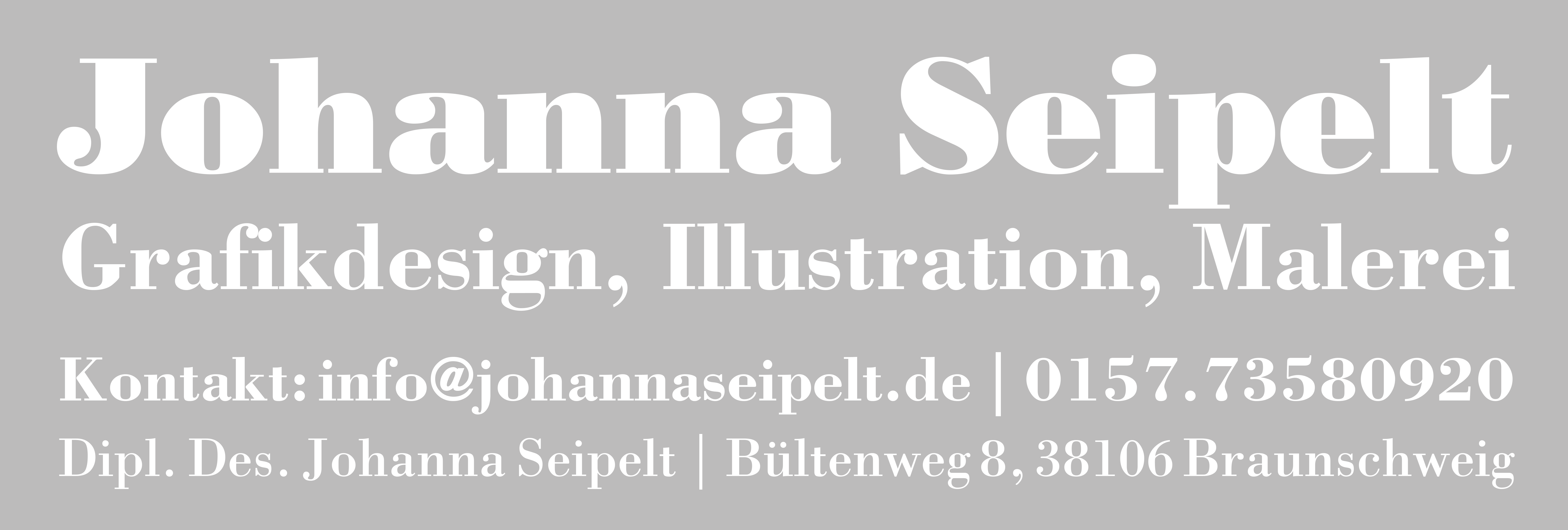 Johanna Seipelt - graphic design, illustration, art